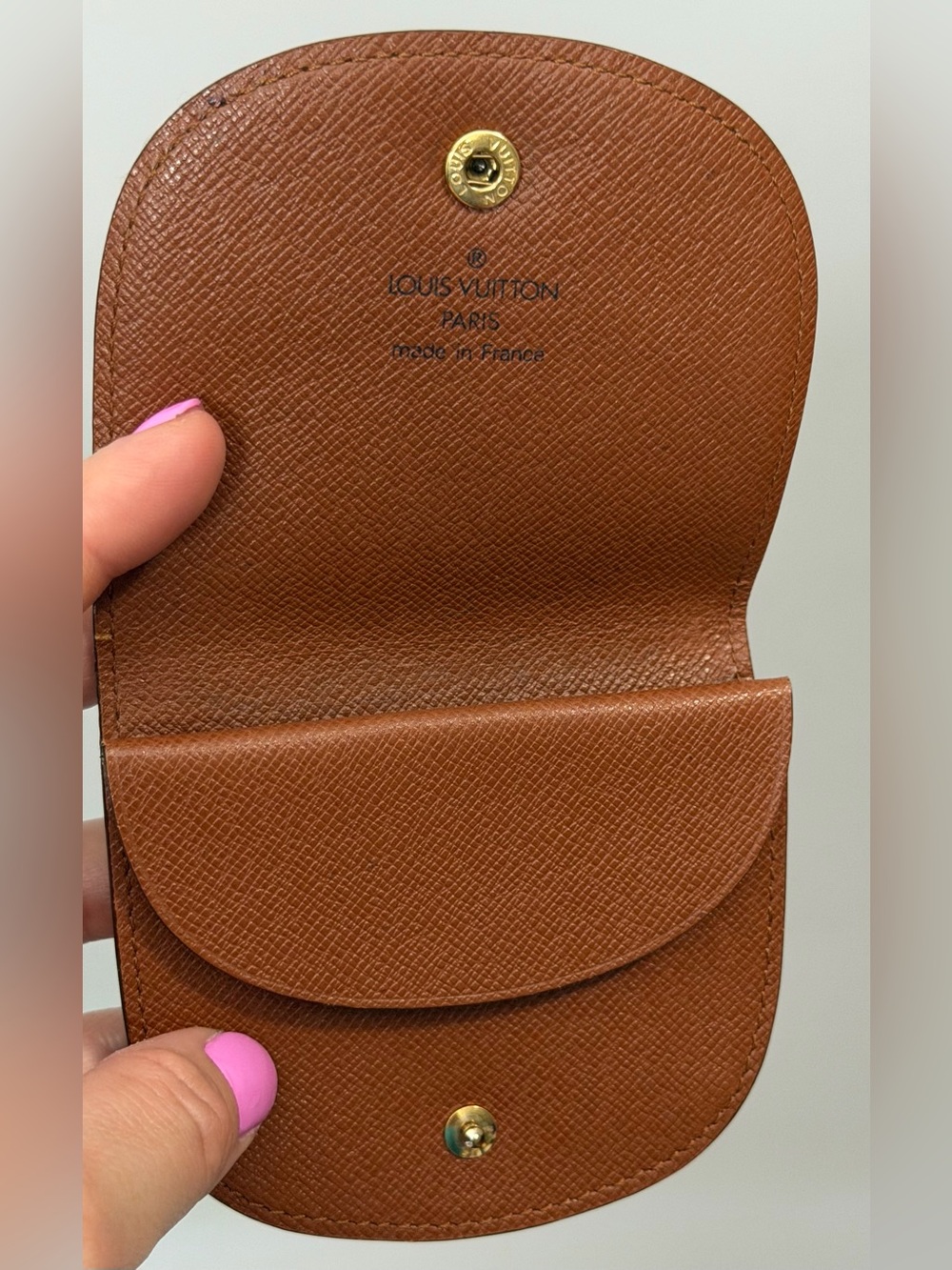 Louis Vuitton Monogram Porte-Monnaie Gousset coin purse - Picture 8 of 15